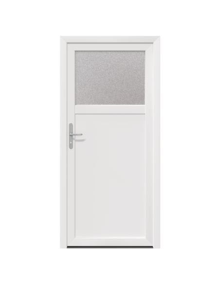 Porta d'ingresso Bianco 88 x 198 cm PVC