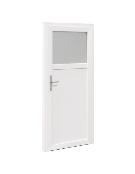 Porta d'ingresso Bianco 98 x 198 cm PVC