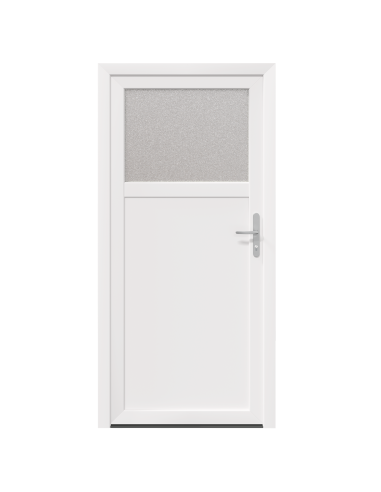 Porta d'ingresso laterale 98 x 198 cm PVC