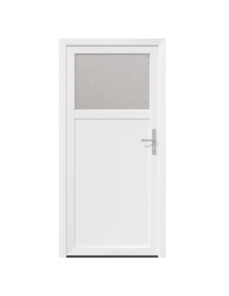 Porta d'ingresso Bianco 88 x 198 cm PVC