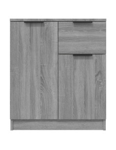 Credenza Grigio Sonoma 60x30x70 cm in Legno tecnico