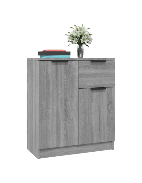 Credenza Grigio Sonoma 60x30x70 cm in Legno tecnico