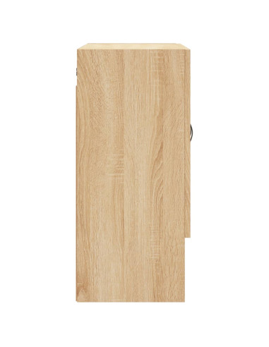Armadietto a Muro Rovere Sonoma 60x31x70 cm Legno Multistrato