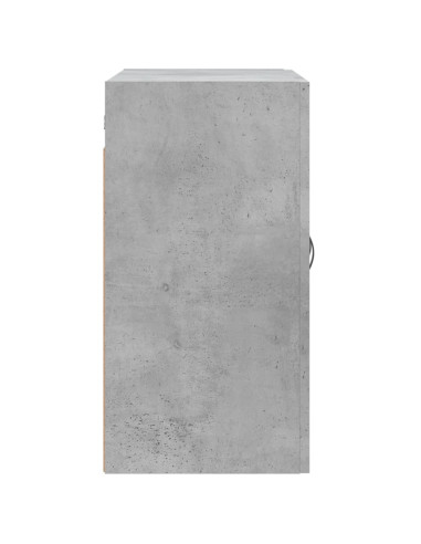 Mobile a Parete Grigio Cemento 60x31x60 cm in Legno Multistrato