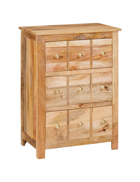 Buffet e Credenze con cassetto con archiviazione Marrone 55 x 35 x 75 cm