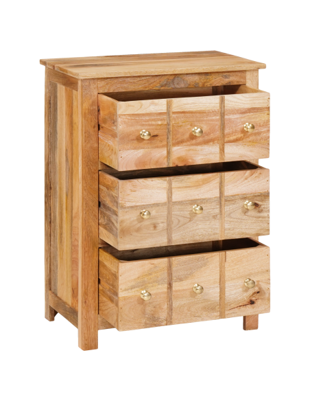 Buffet e Credenze con cassetto con archiviazione Marrone 55 x 35 x 75 cm