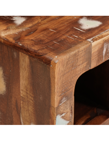 Portabottiglie Marrone Legno Recuperato Massello