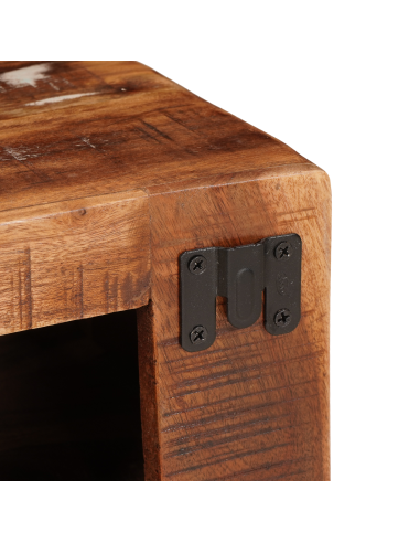 Portabottiglie Marrone Legno Recuperato Massello