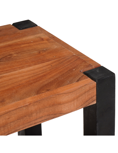 Libreria Marrone 50 x 30 x 40 cm Legno di Acacia Massello