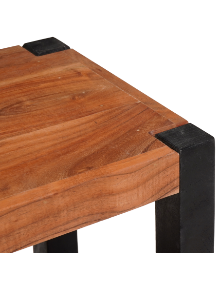 Libreria Marrone 50 x 30 x 40 cm Legno di Acacia Massello