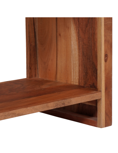 Libreria Marrone, Nero 80 x 30 x 110 cm