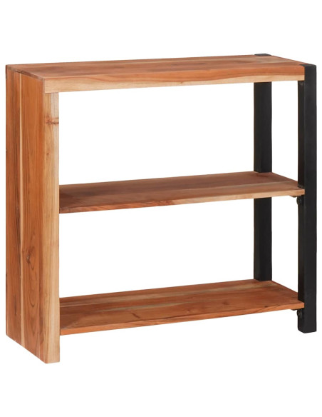 Libreria Marrone, Nero 80 x 30 x 110 cm