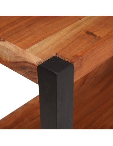 Libreria Marrone 80 x 30 x 75 cm Legno di Acacia Massello