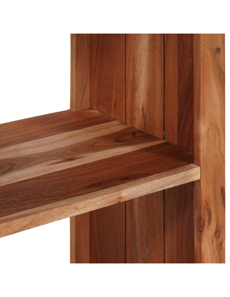 Libreria Marrone, Nero 80 x 30 x 110 cm