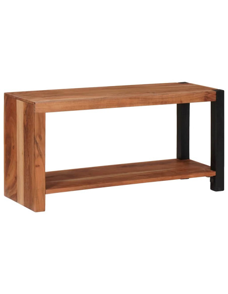 Libreria Marrone, Nero 80 x 30 x 110 cm