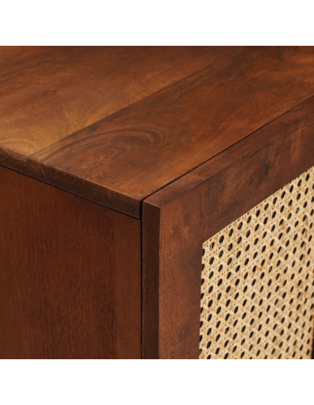 Credenza Marrone 60 x 33 x 75 cm Legno di mango massello