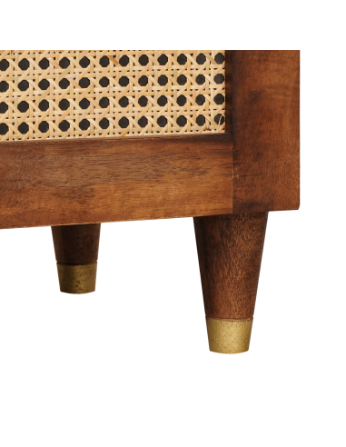 Credenza Marrone 60 x 33 x 75 cm Legno di mango massello