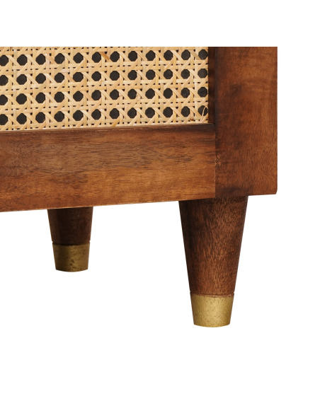 Credenza Marrone 60 x 33 x 75 cm Legno di mango massello