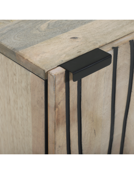Armadio sottolavello con lo scaffale Marrone 38 x 33.5 x 48 cm