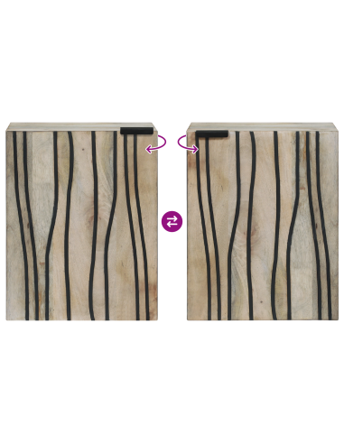 Armadio per Lavabo da Bagno con porta Bianco 38 x 33,5 x 48 cm