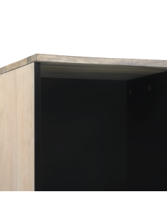 Armadio per Lavabo da Bagno con porta Bianco 38 x 33 x 160 cm 2