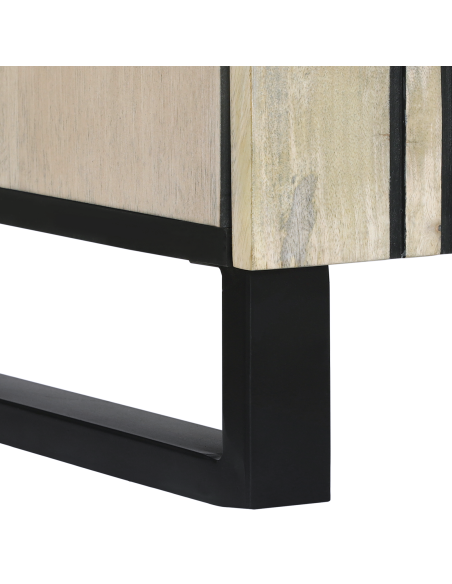 Mobile da Bagno con cassetto Marrone, Nero 38 x 33.5 x 160 cm