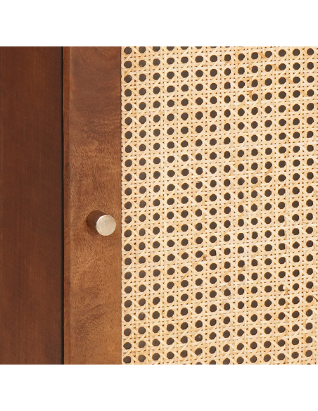 Mobile da Bagno con lo scaffale con archiviazione con porta Marrone 38 x 33.5 x 48 cm