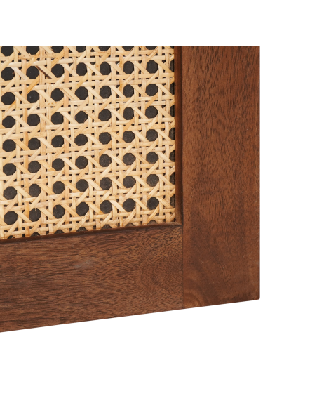 Mobile da Bagno con lo scaffale con archiviazione con porta Marrone 38 x 33.5 x 48 cm