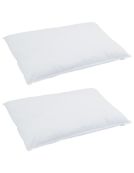 Set di Piumoni con cuscino 3 pcs Bianco Piuma d'anatra