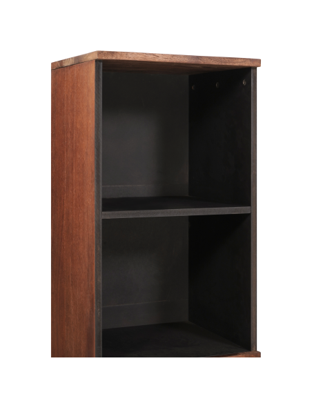 Credenza con cassetto con lo scaffale con archiviazione con porta Marrone 38 x 33.5 x 160 cm