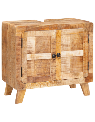 Mobile da Bagno Legno di mango massello e legno ingegnerizzato