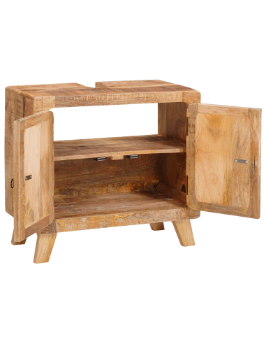 Mobile da Bagno Legno di mango massello e legno ingegnerizzato