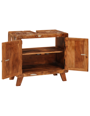 Mobile da Bagno Legno di recupero solido e legno ingegnerizzato