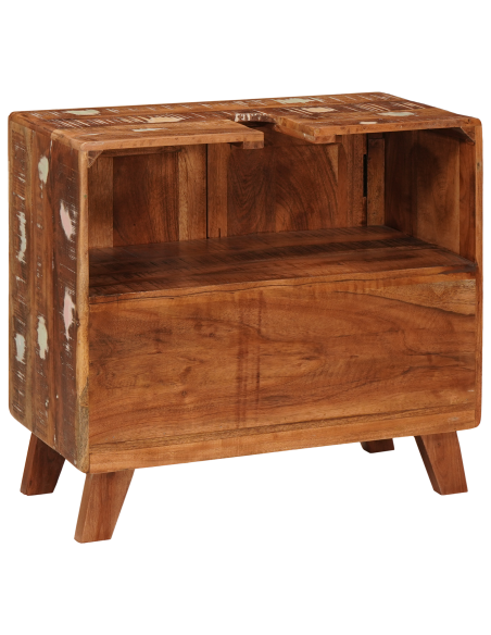 Mobile da Bagno Legno di Mango Massello, Legno Ingegnerizzato