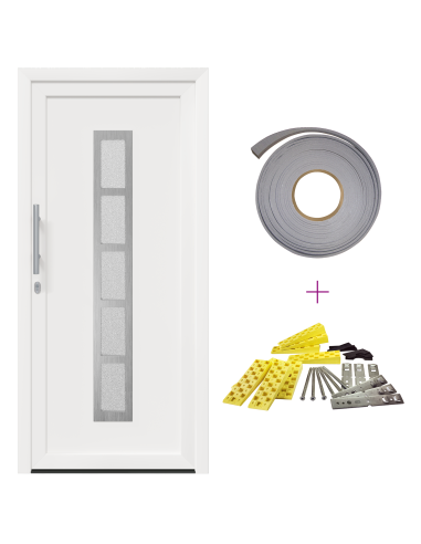 Porta Frontale Bianco 98 x 208 cm PVC