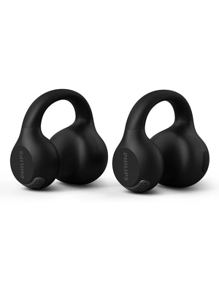 Philips Serie 2000 TAQ2000BK Auricolare True Wireless Stereo (TWS) clip auricolare, A orecchio aperto Musica e Chiamate Bluetoot