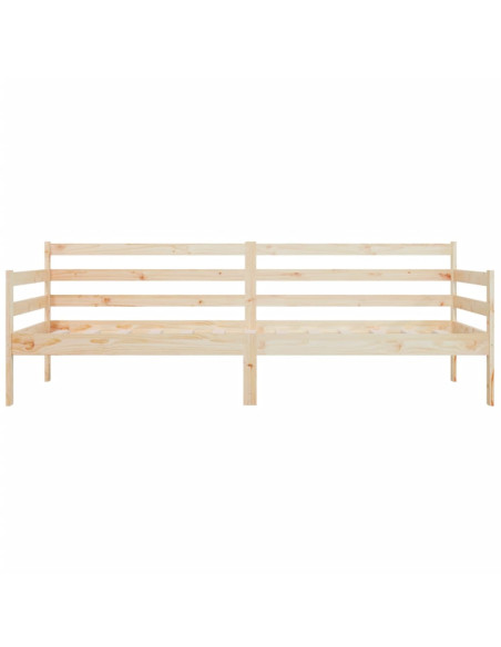 Dormeuse senza Materasso 90x190 cm in Legno Massello di Pino