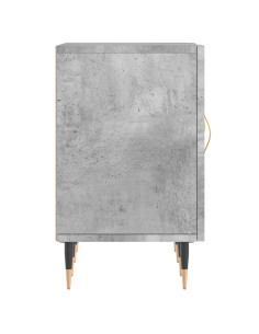 Mobile Porta TV Grigio Cemento 150x30x50cm in Legno Multistrato 2