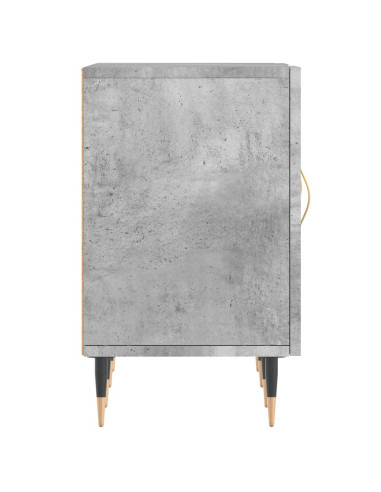 Mobile Porta TV Grigio Cemento 150x30x50cm in Legno Multistrato