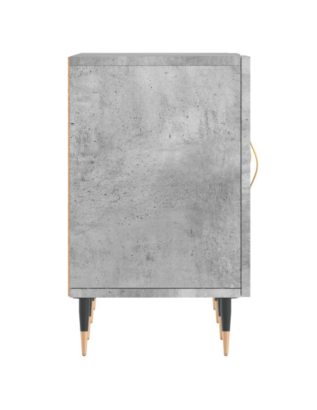 Mobile Porta TV Grigio Cemento 150x30x50cm in Legno Multistrato