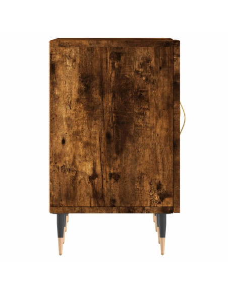 Mobile Porta TV Rovere Fumo 150x30x50 cm in Legno Multistrato