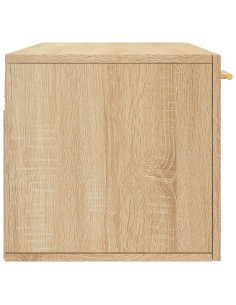 Mobile a Parete Rovere Sonoma 100x36,5x35 cm Legno Multistrato 2