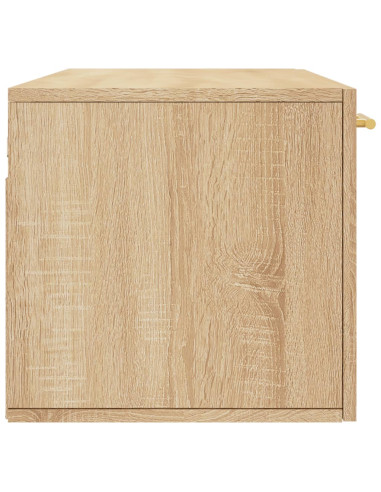Mobile a Parete Rovere Sonoma 100x36,5x35 cm Legno Multistrato