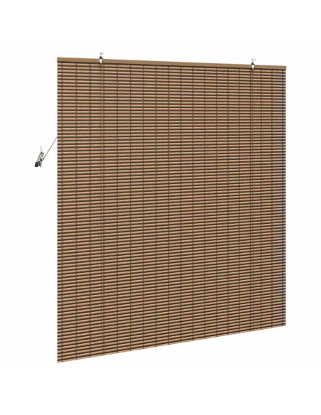 Tende e Tapparelle per Finestre Marrone 140 x 160 cm Bambù