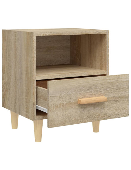 Comodini 2 pz Rovere Sonoma 40x35x47 cm