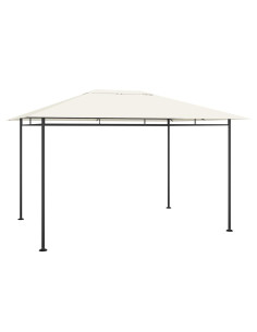 Gazebo 384x281x270 cm Crema 180 g/m² 2
