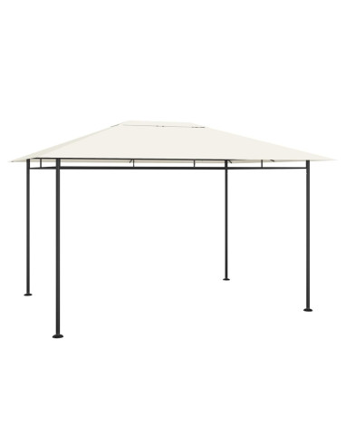 Gazebo 384x281x270 cm Crema 180 g/m²