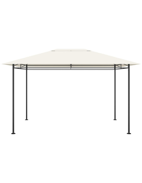 Gazebo 384x281x270 cm Crema 180 g/m²