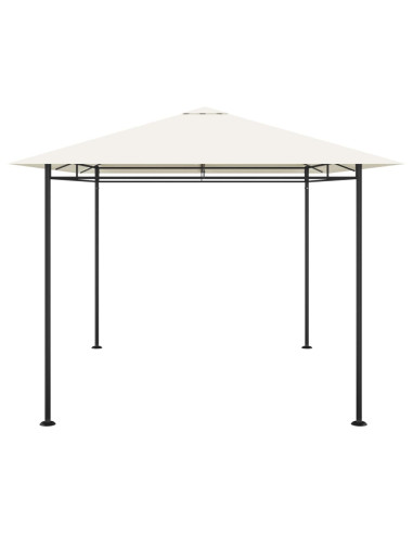 Gazebo 384x281x270 cm Crema 180 g/m²