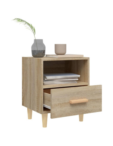 Comodini 2 pz Rovere Sonoma 40x35x47 cm